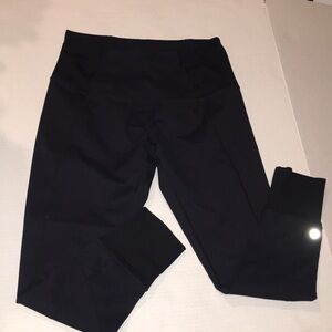 Zella Black Cropped Leggings | Size M
